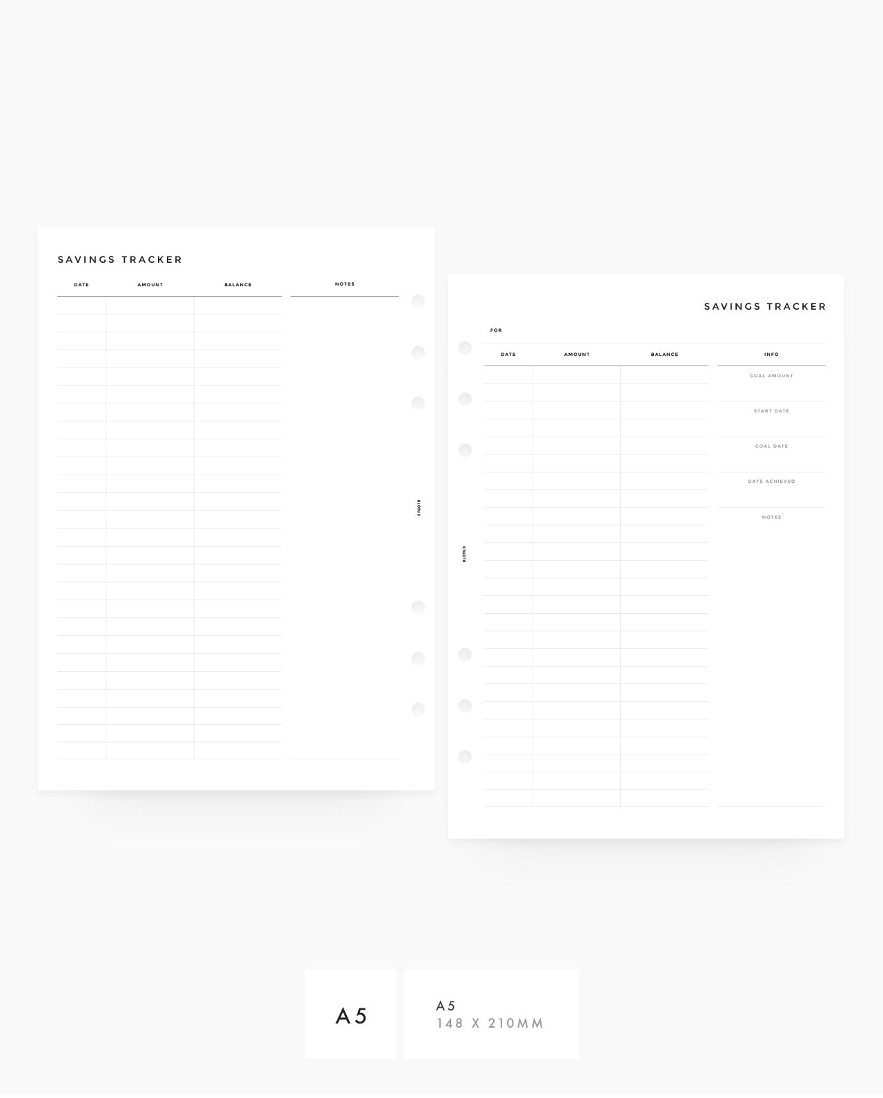 MN046 - Savings Tracker - PDF