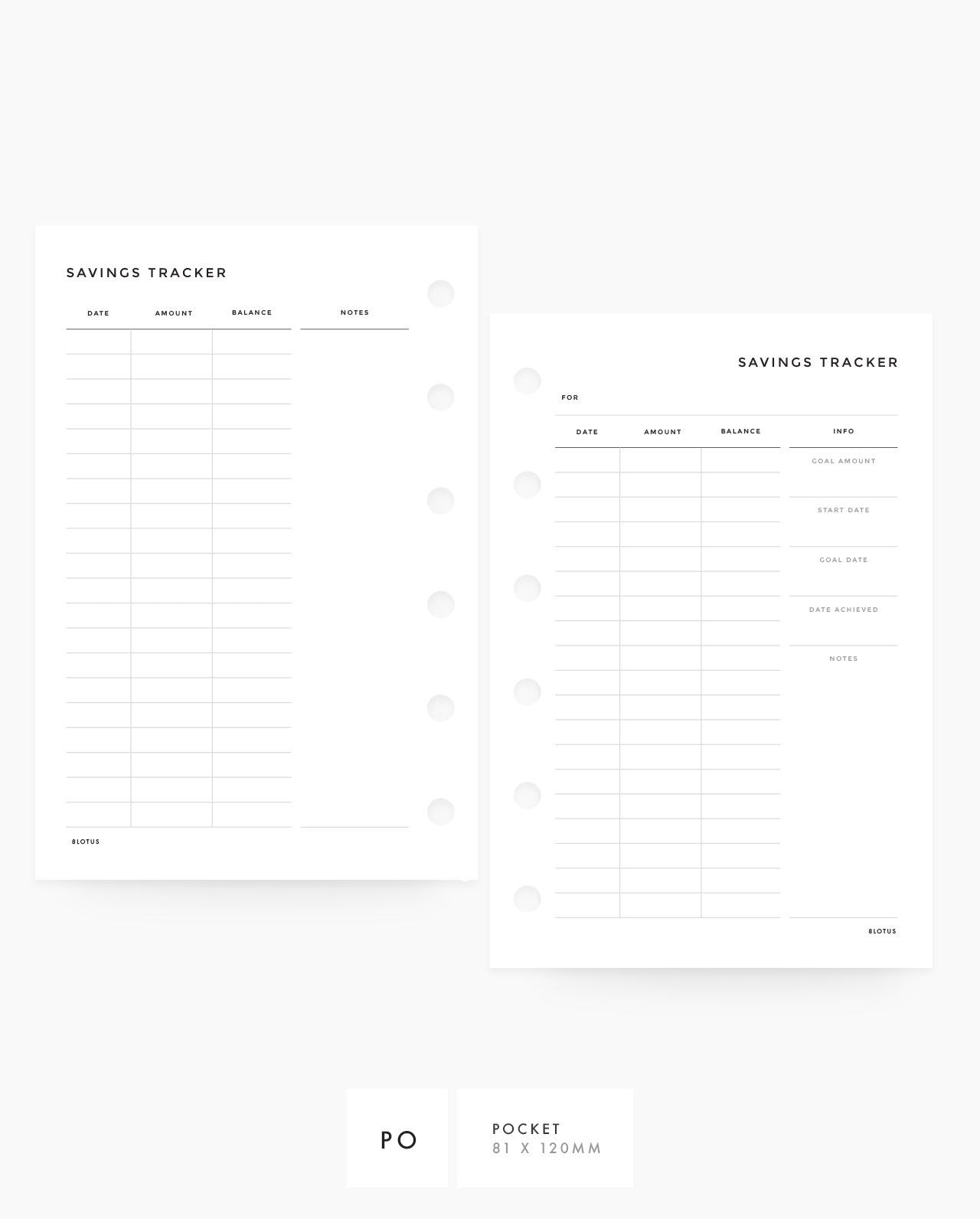 MN046 - Savings Tracker - PDF