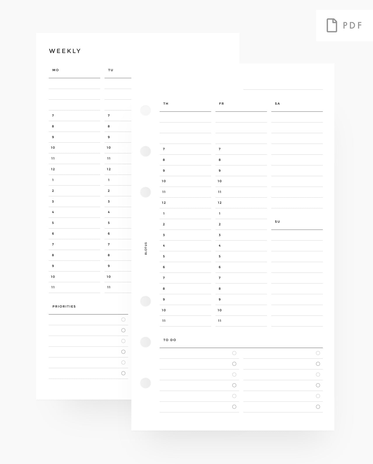 MN025 - Weekly Hourly - PDF