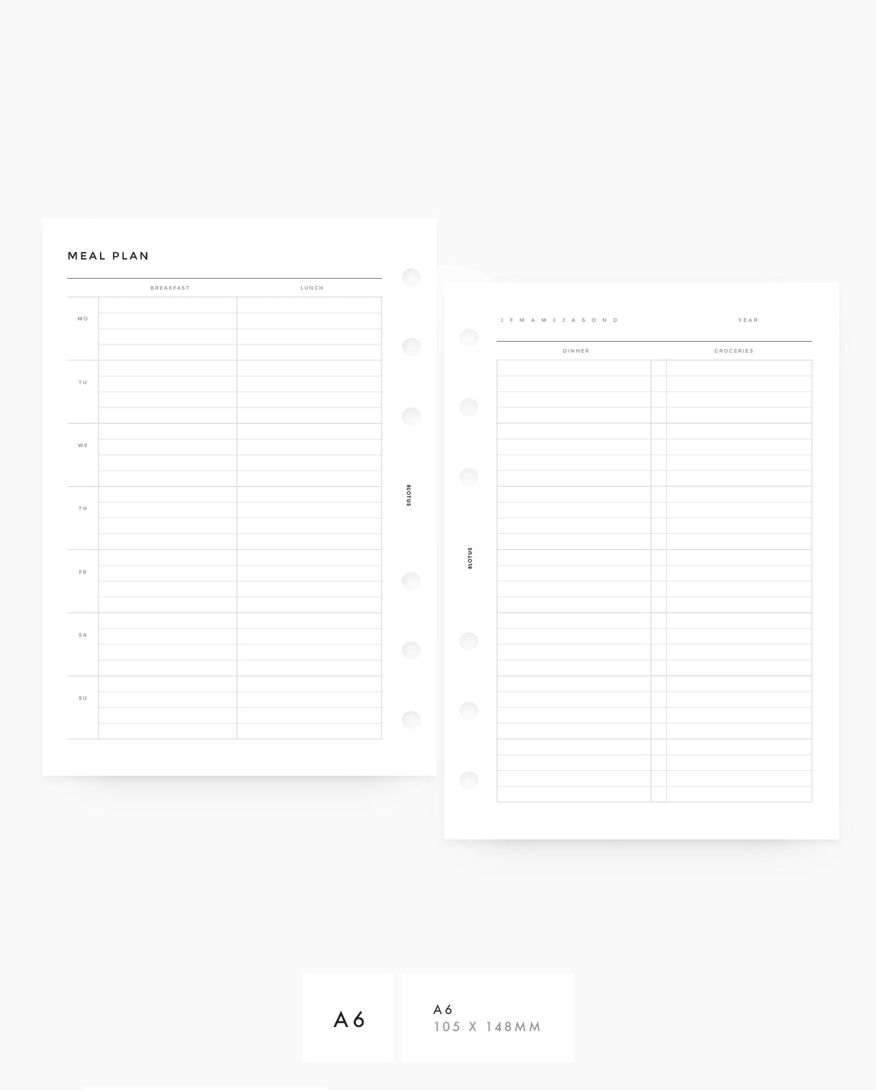 MN030 - Meal Planner - Horizontal - PDF