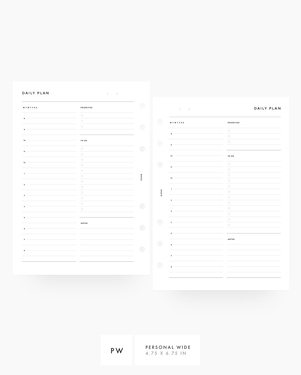MN076B - Daily Planner - PDF