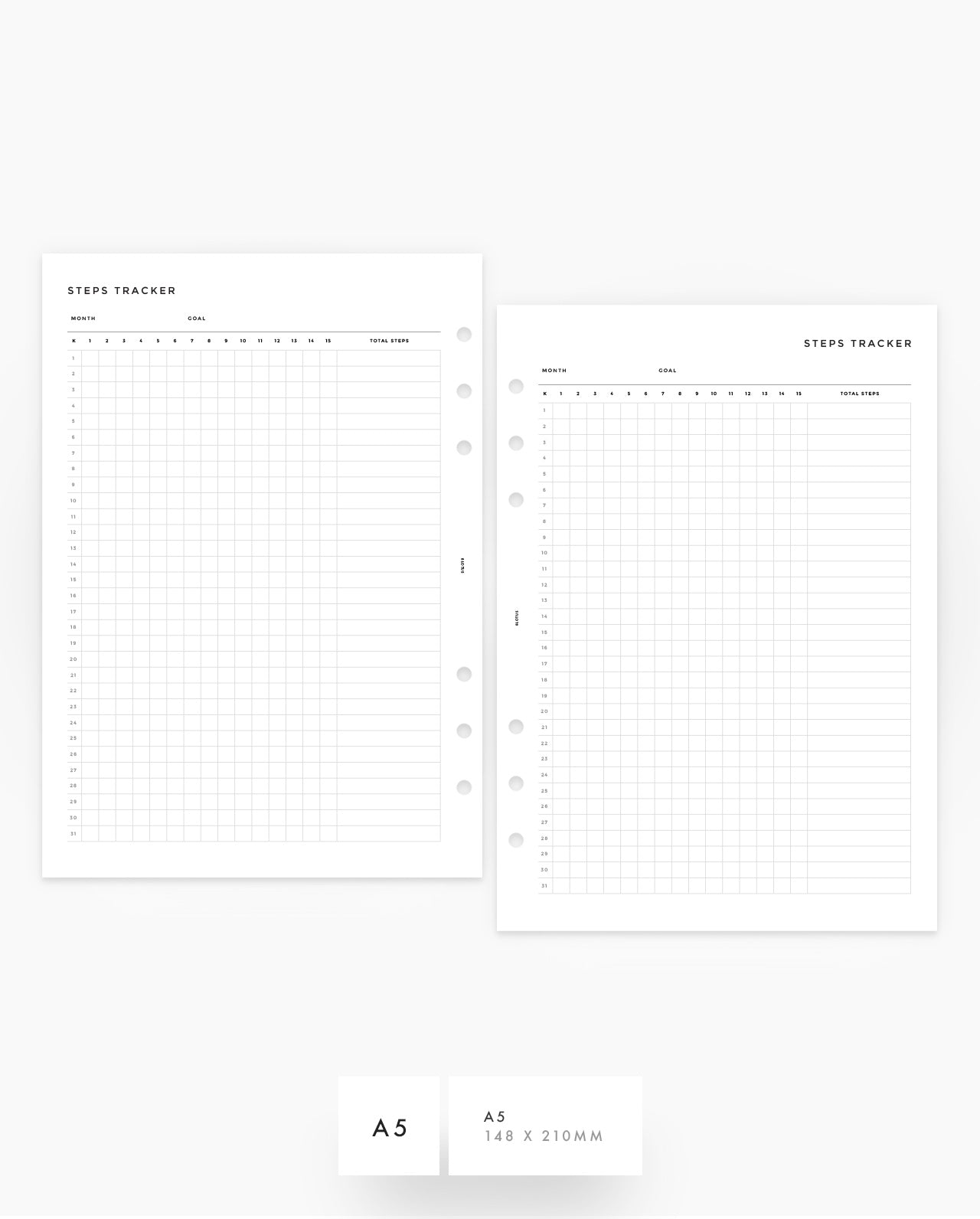MN154 - Steps Tracker - PDF