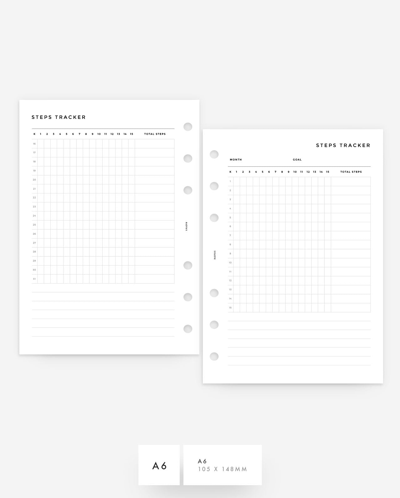 MN154 - Steps Tracker - PDF