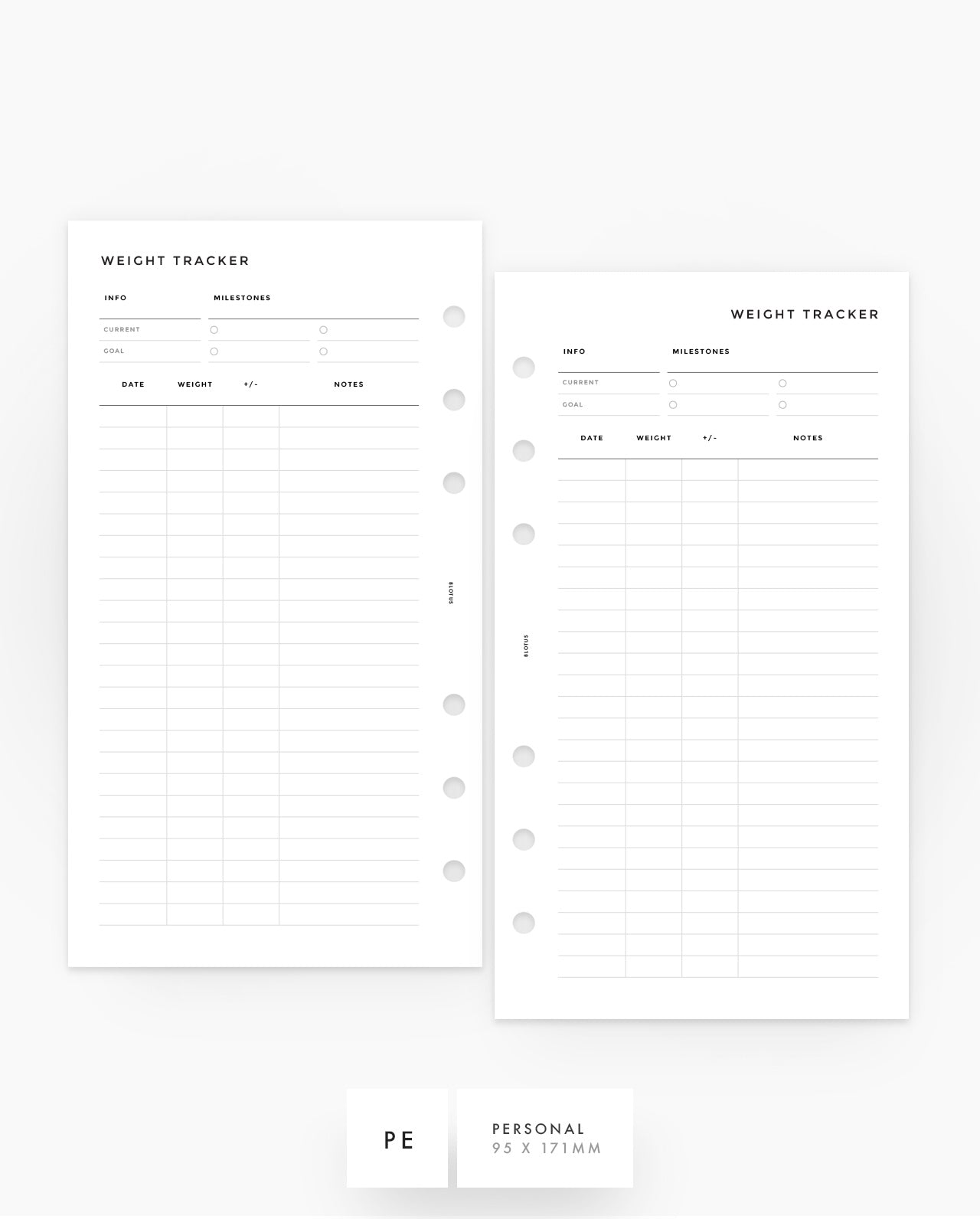 MN059 - Weight Tracker