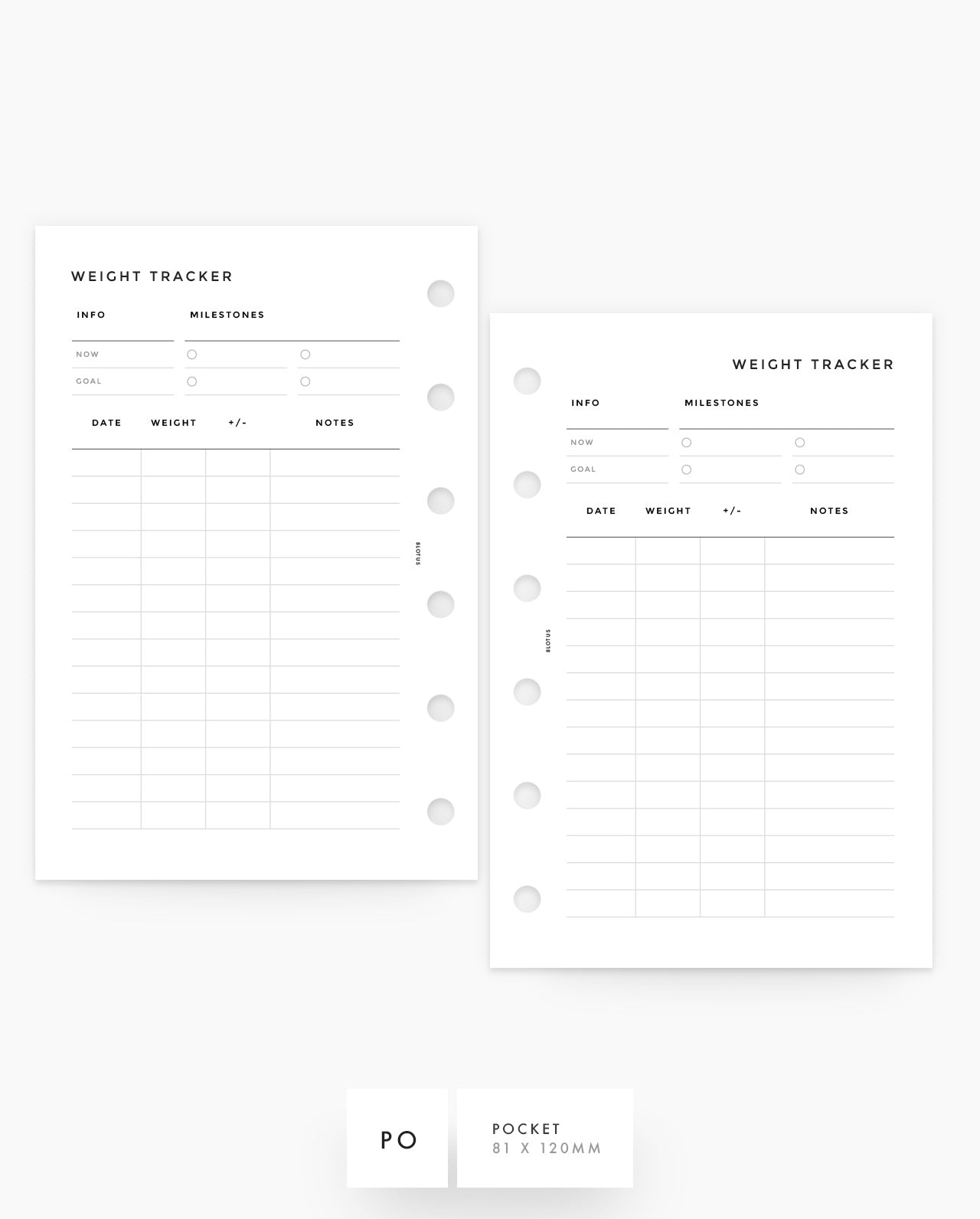 MN059 - Weight Tracker