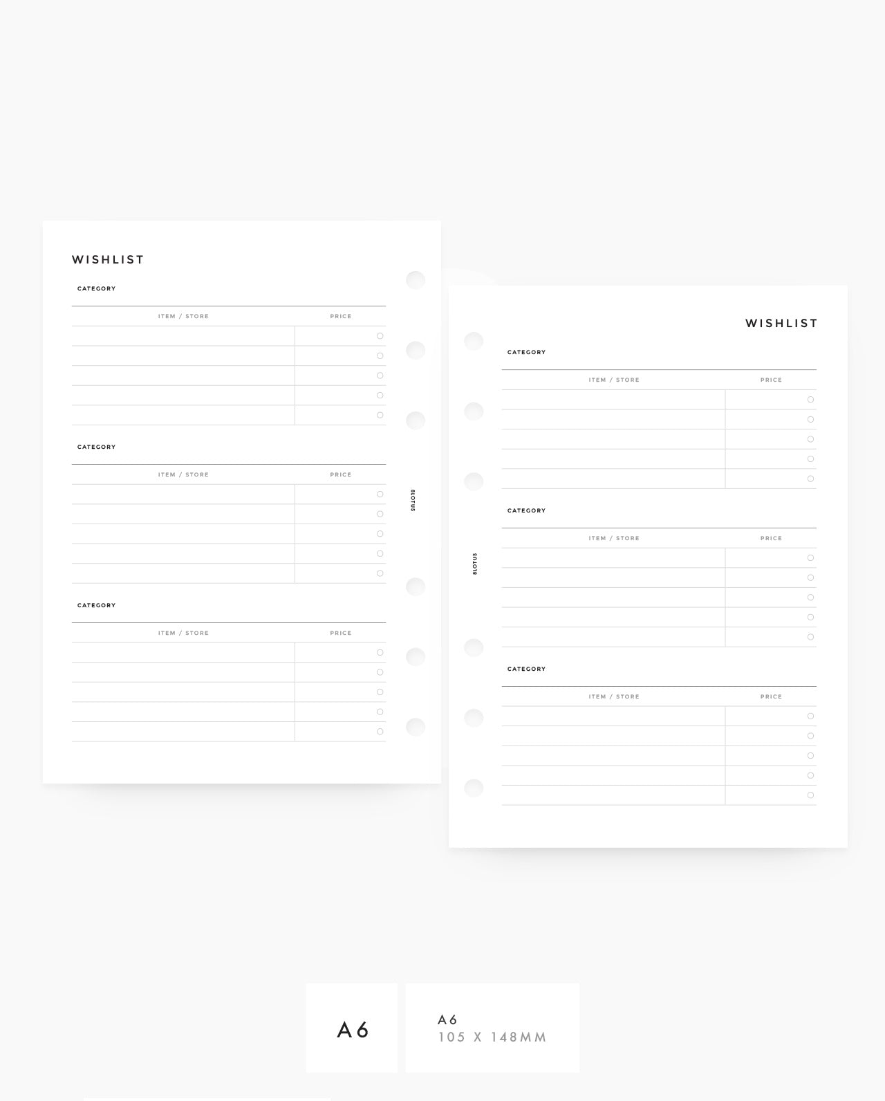 MN071 - Wishlist Planner