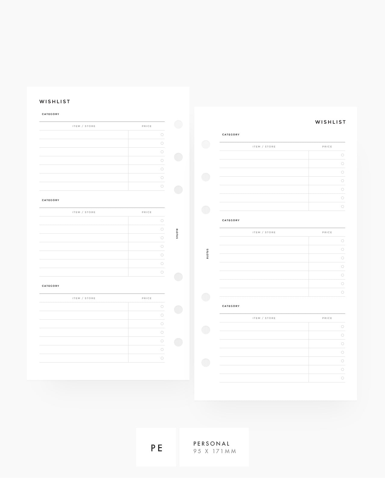 MN071 - Wishlist Planner