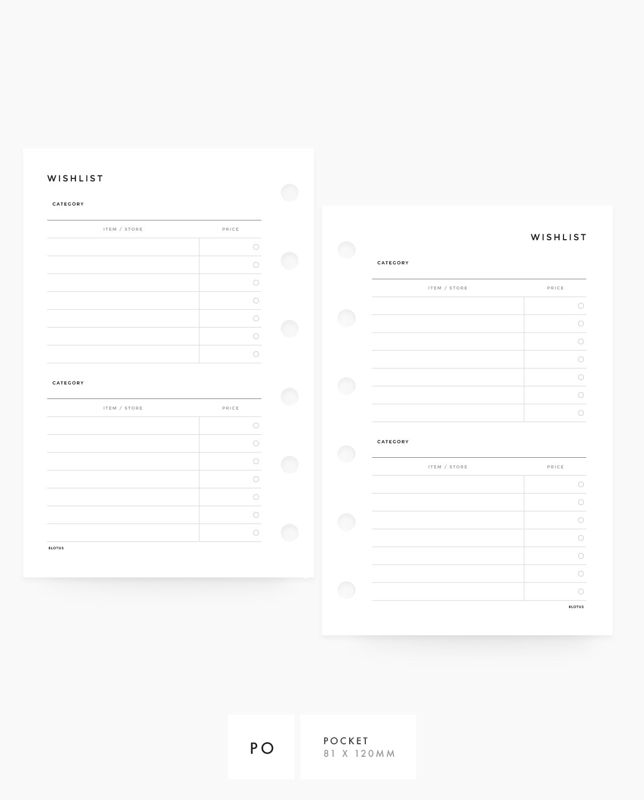 MN071 - Wishlist Planner