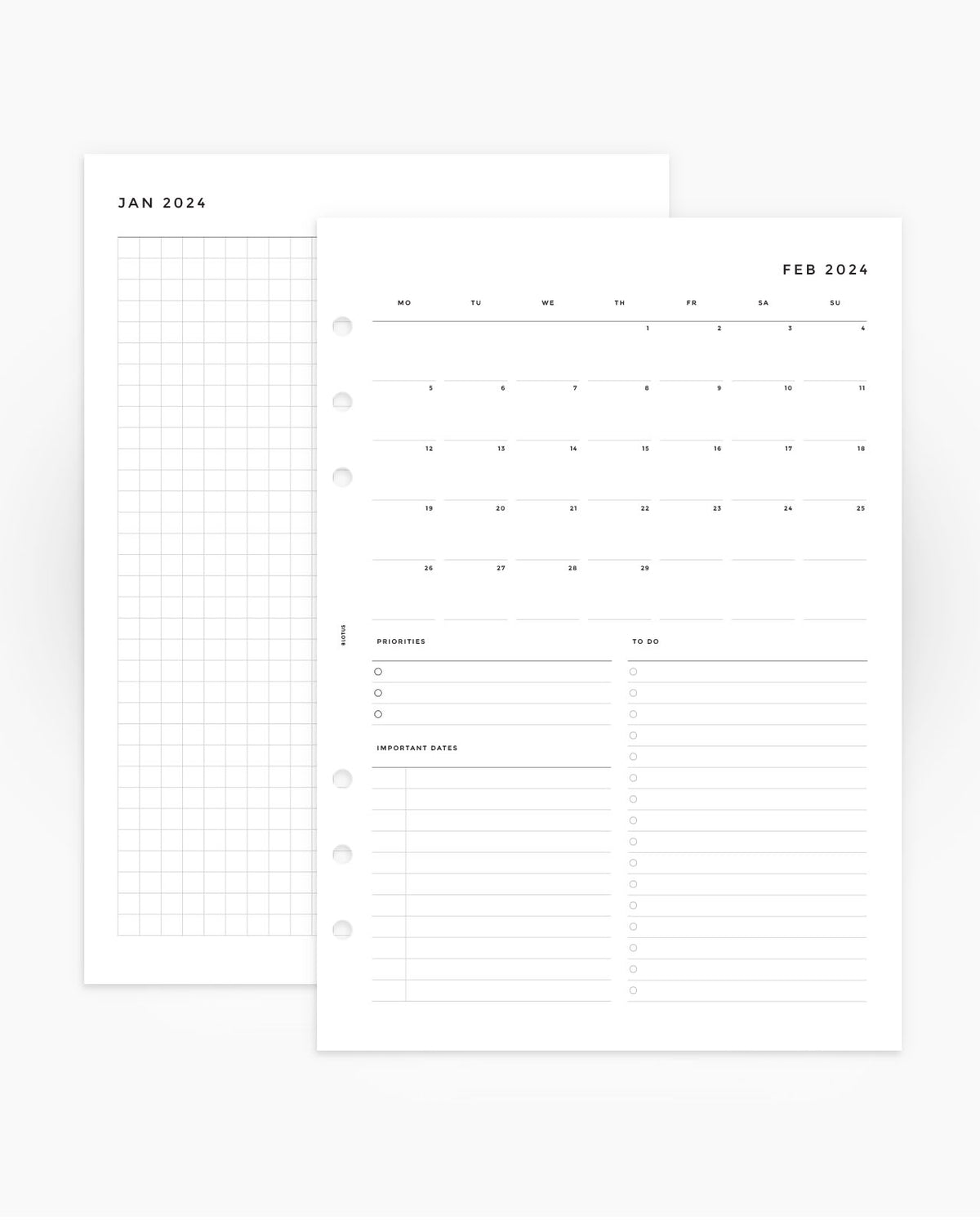 Printable Planners Page 2 printable-planners-page-2