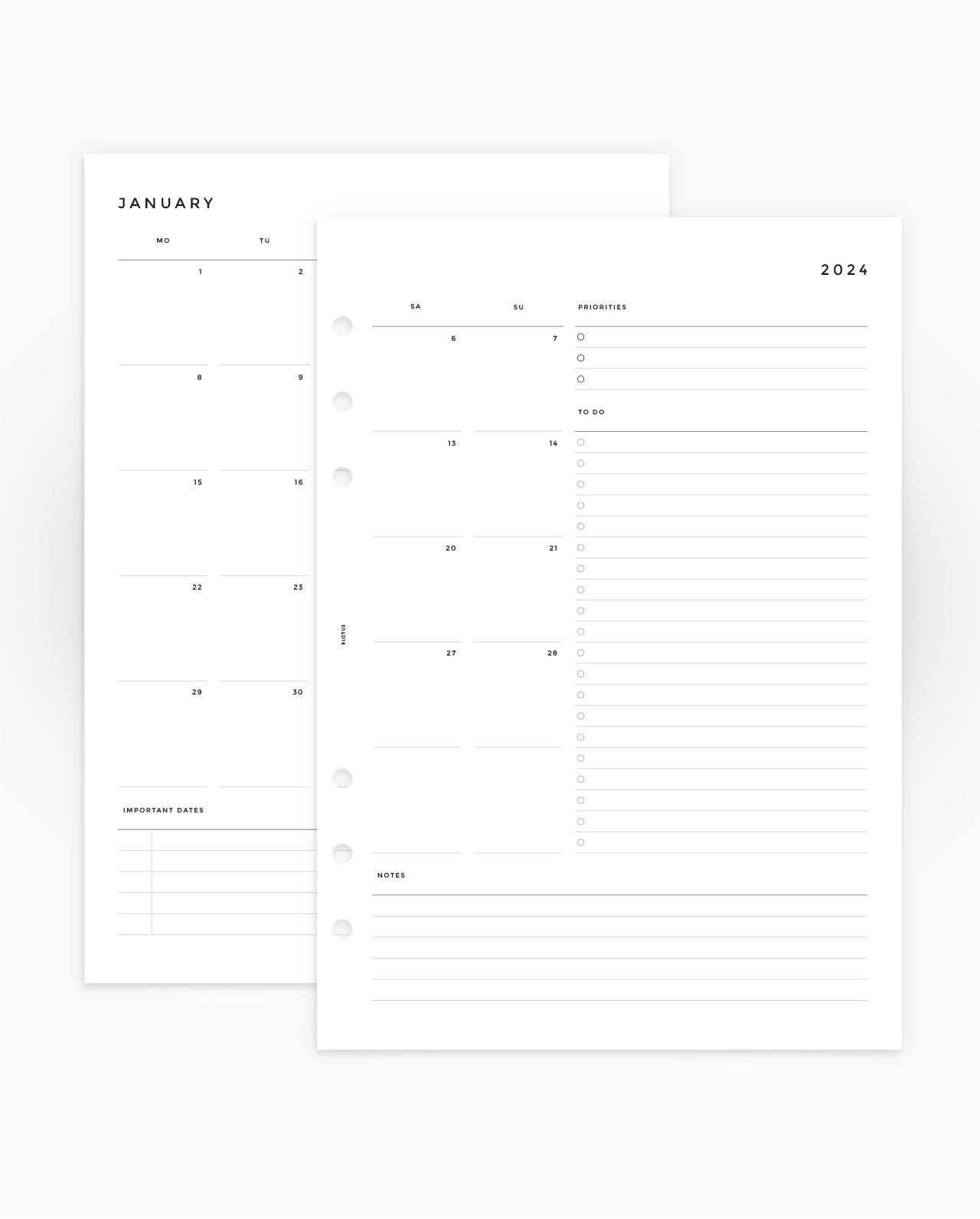 MN196 2024 MONTHLY PLANNER REVIEW MO4P Printable PDF mn196-2024-monthly-planner-review-mo4p-printable-pdf