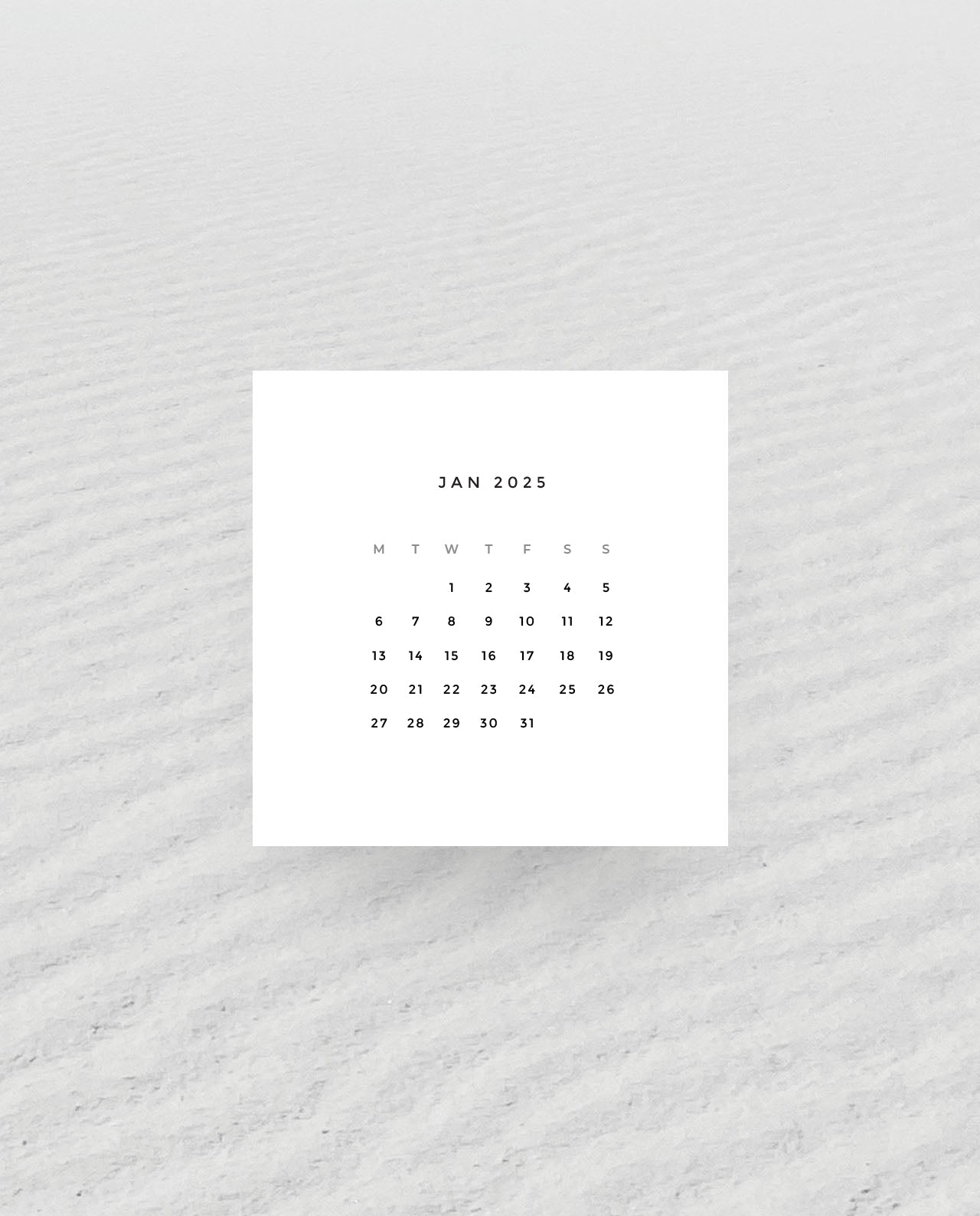 PC011 - 2026 Calendar Planner Cards