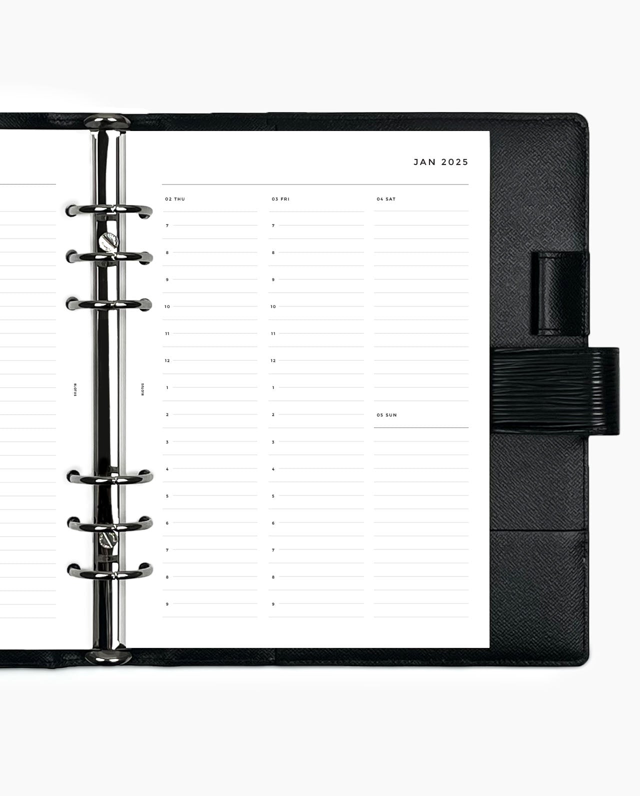 MN236 - 2025 Dual Weekly Planner Inserts - WO4P - SPECIAL ORDER (PREORDER)