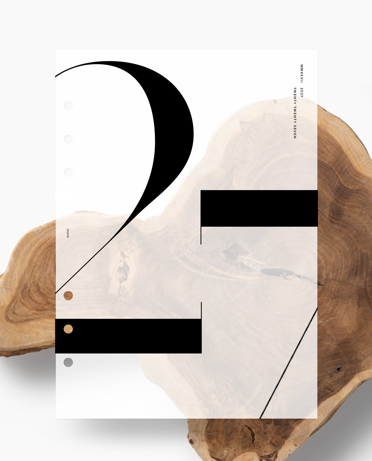 D020 - Bold Serif - 2027 Dashboard - PREORDER