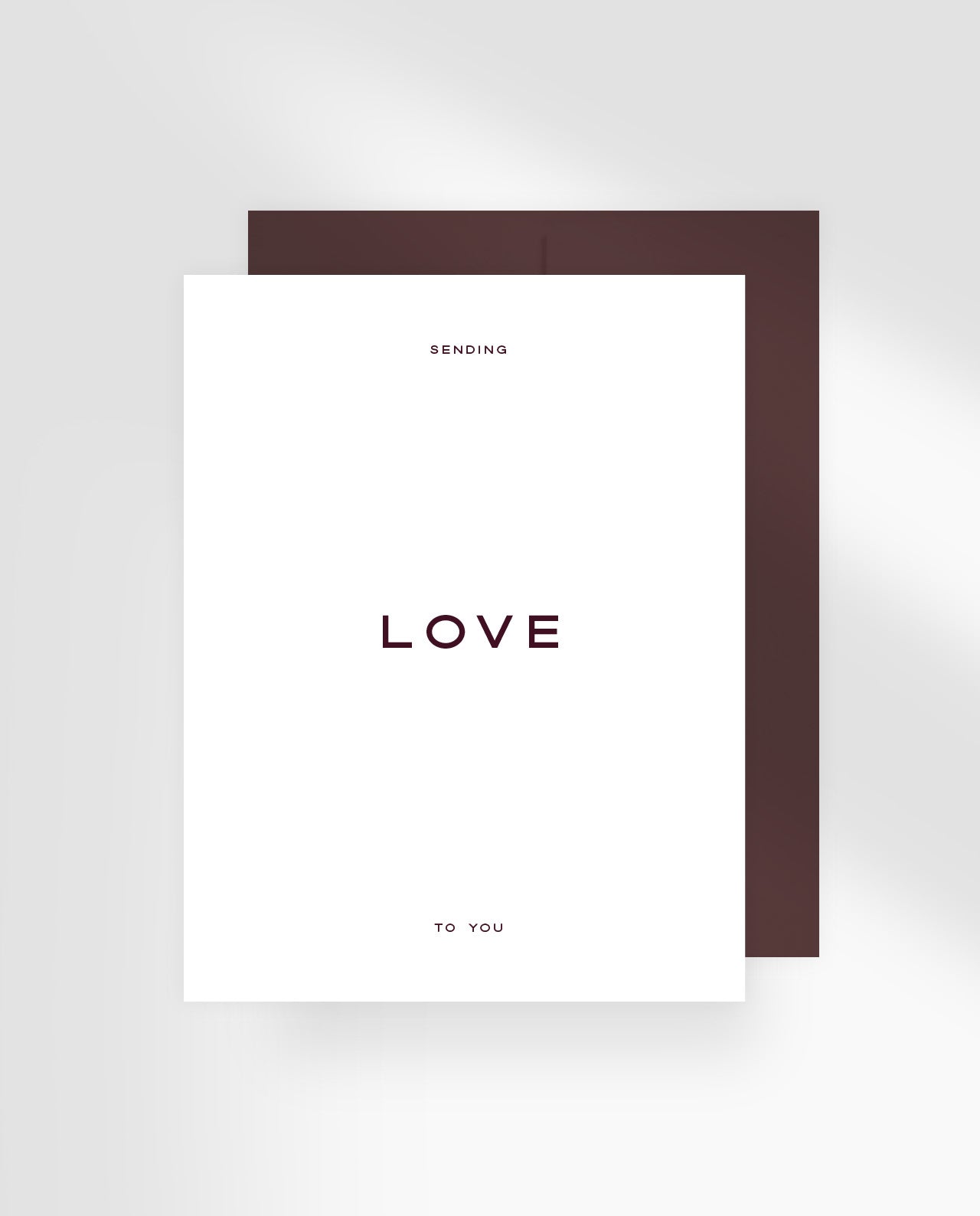 GC006 - Sending Love - Greeting Card