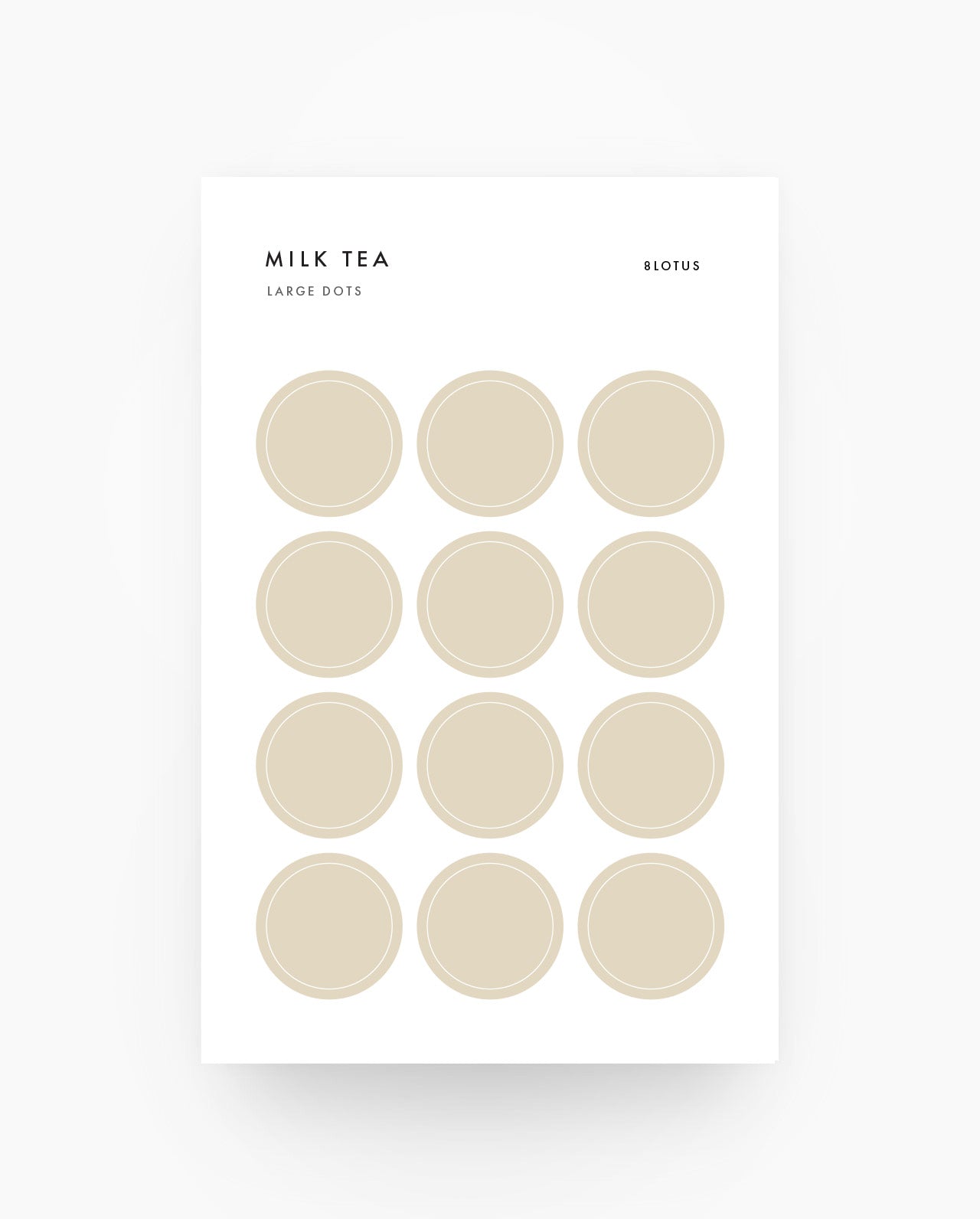 Large Dot Stickers