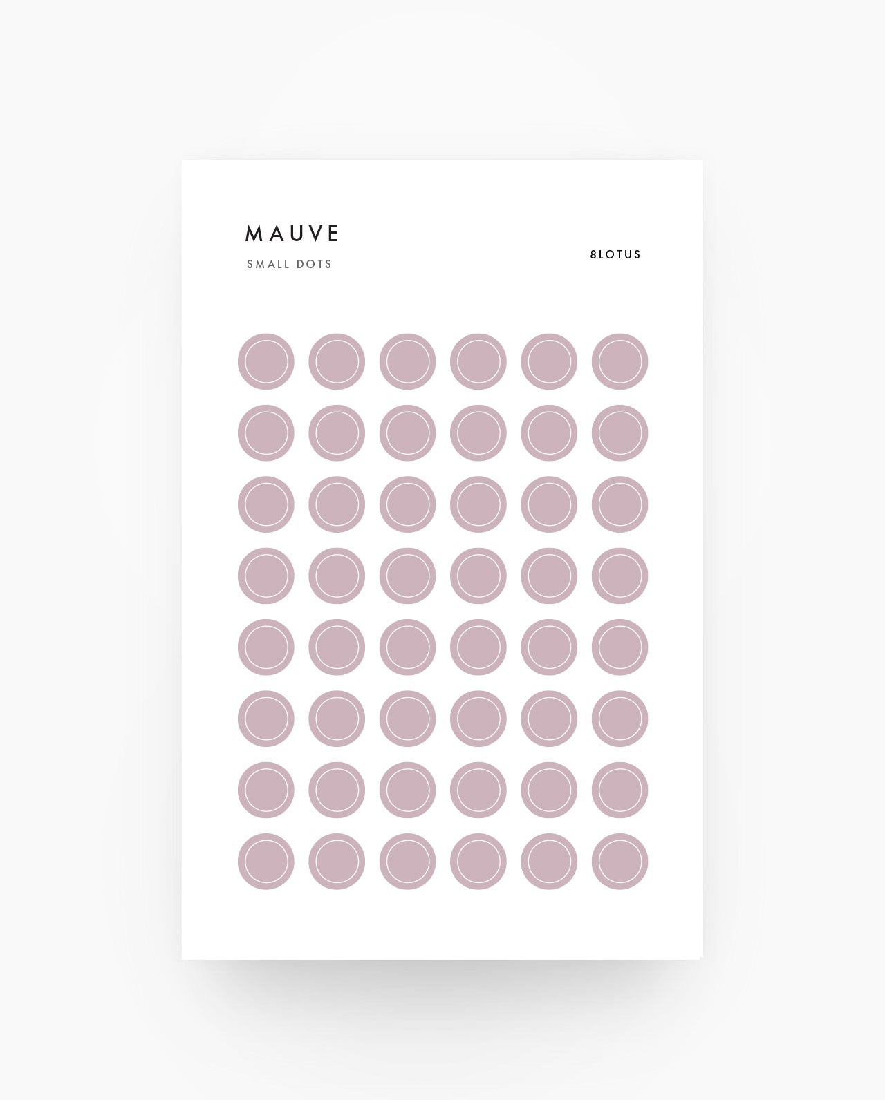 Small Dot Stickers