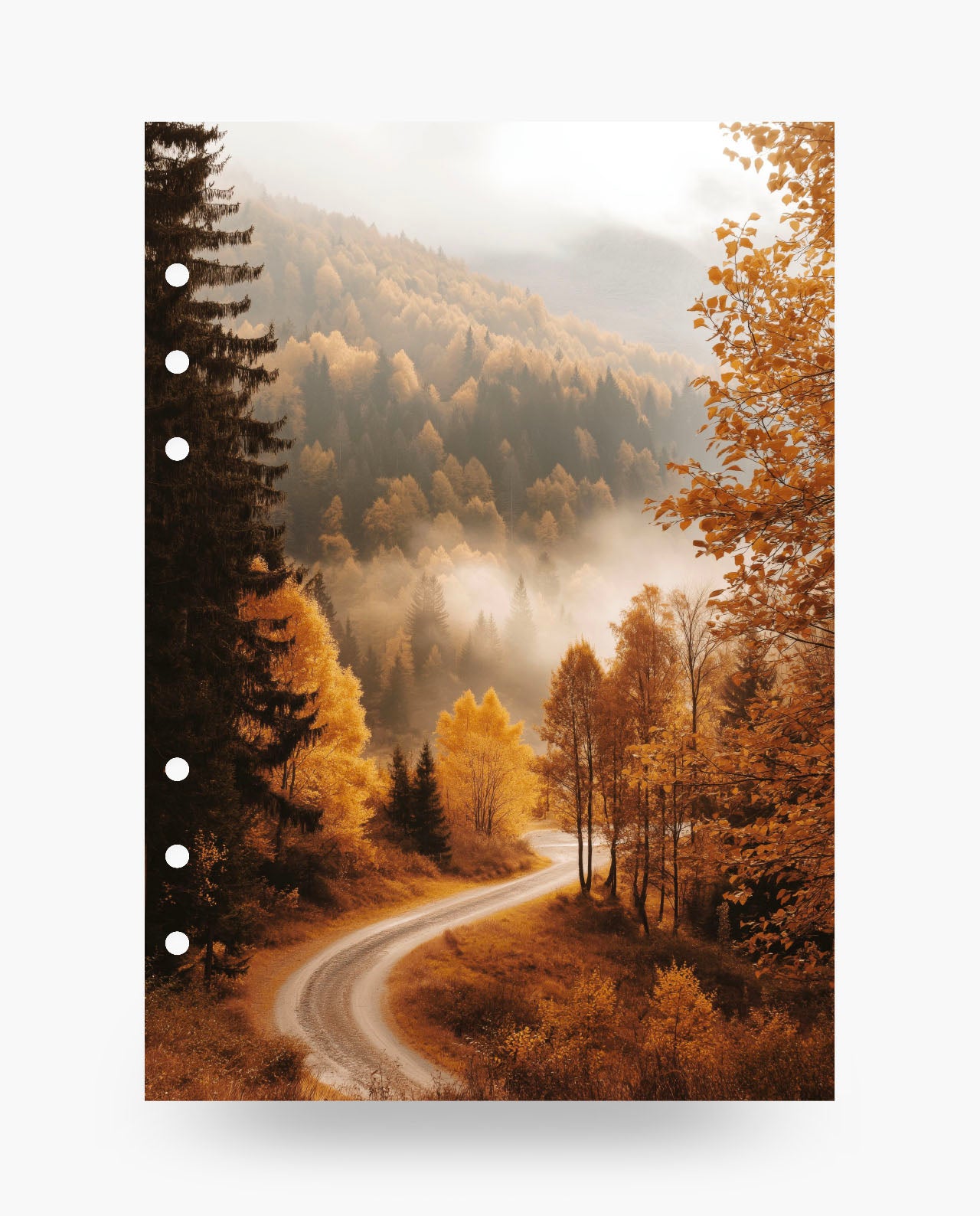 D082 - Autumn Forest - Dashboard - SPECIAL ORDER