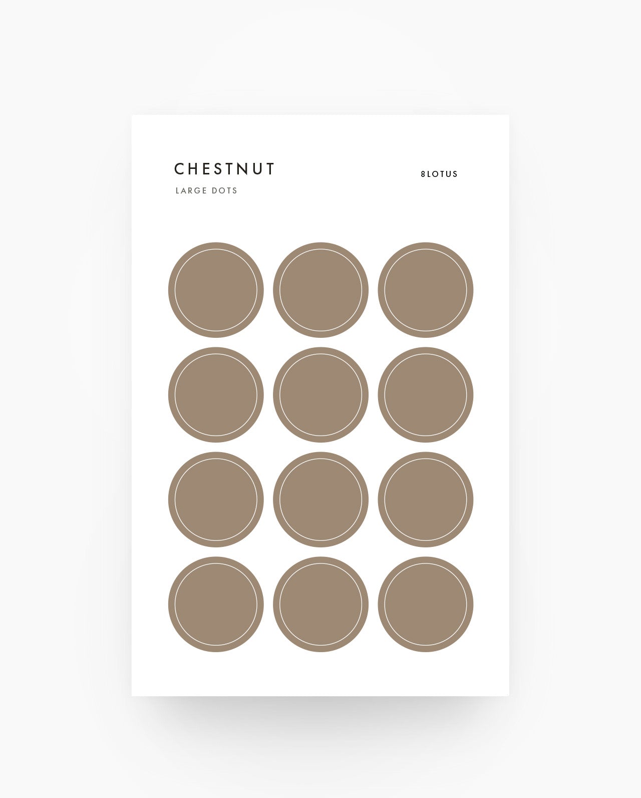 Large Dot Stickers