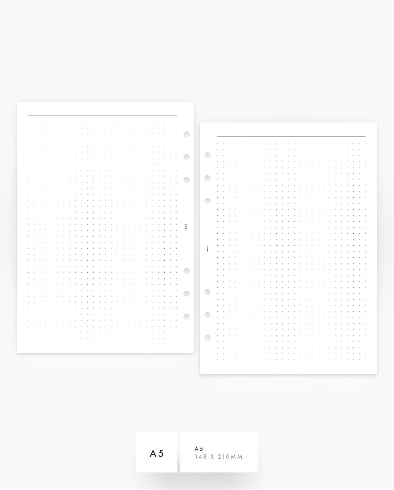 MN158 - Dot Grid Planner Inserts - SPECIAL ORDER
