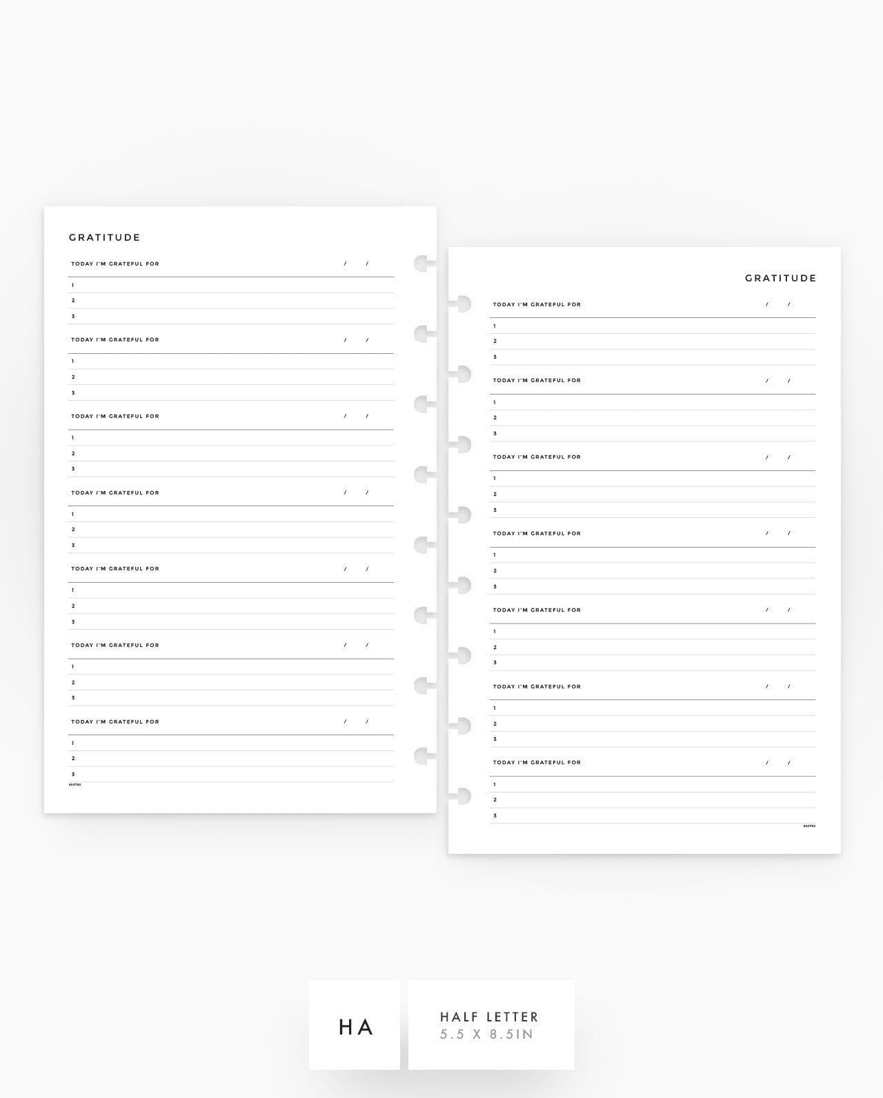 MN006 - Gratitude Journal  - PDF