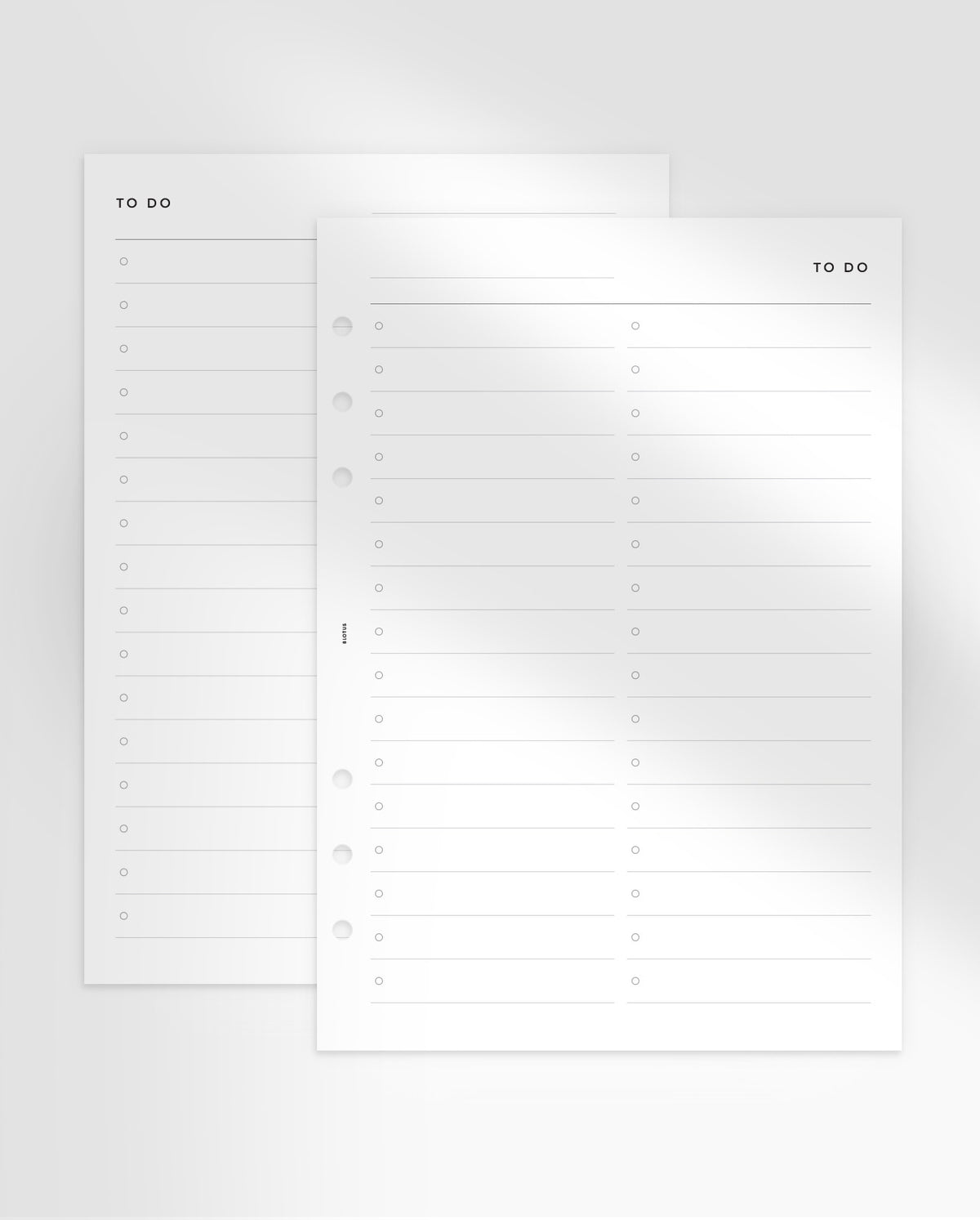 MN182 - Large To Do Dual Column - Printable PDF