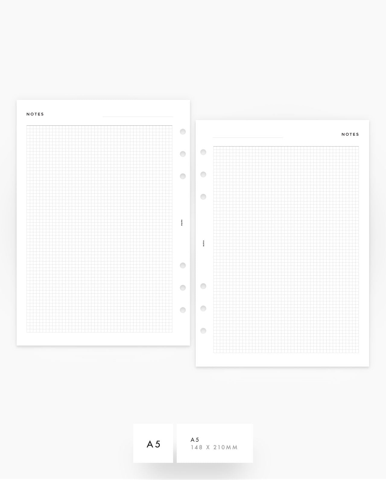 MN070 - Mini Grid - Planner Inserts - SPECIAL ORDER