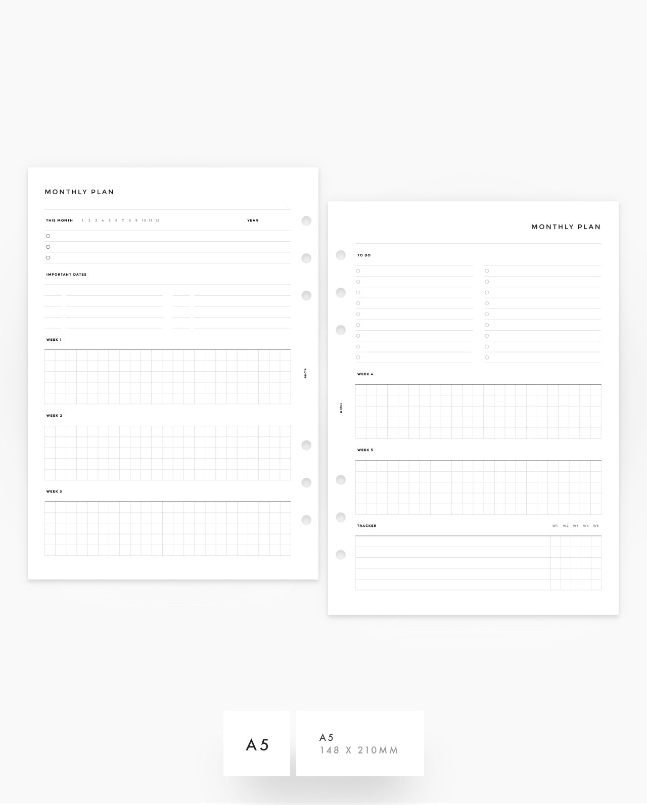 MN176 - Monthly Planner - MO2P - PDF