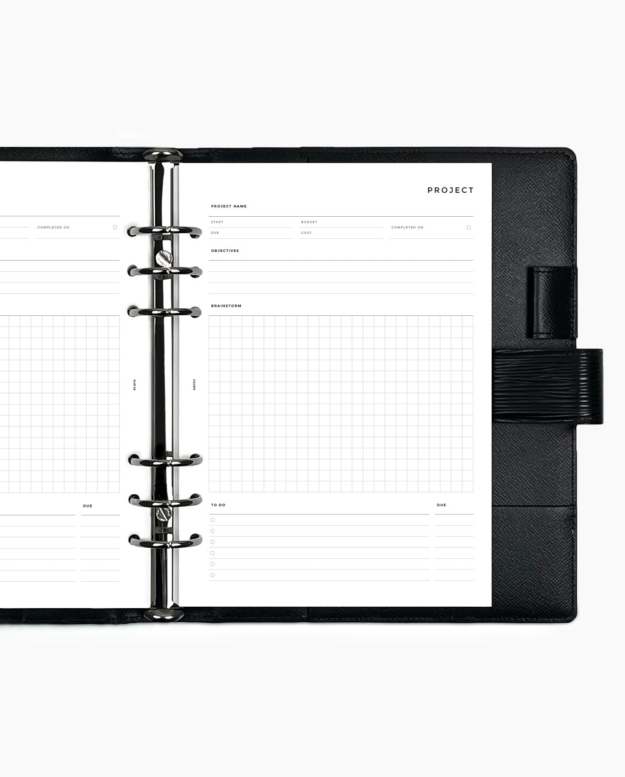 MN241 - Project Planner Inserts -  SPECIAL ORDER