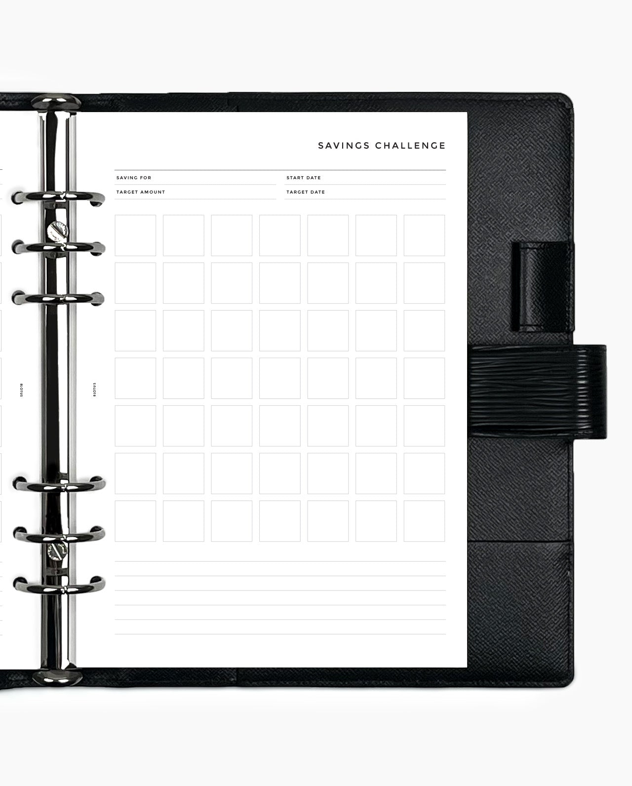 MN215 - Savings Challenge Planner Inserts - SPECIAL ORDER