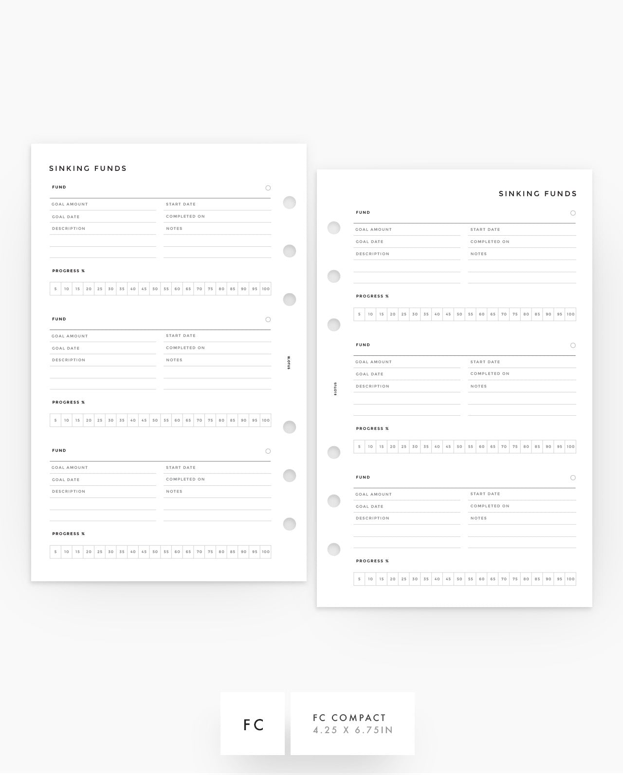 MN254 - Sinking Funds Tracker - SPECIAL ORDER