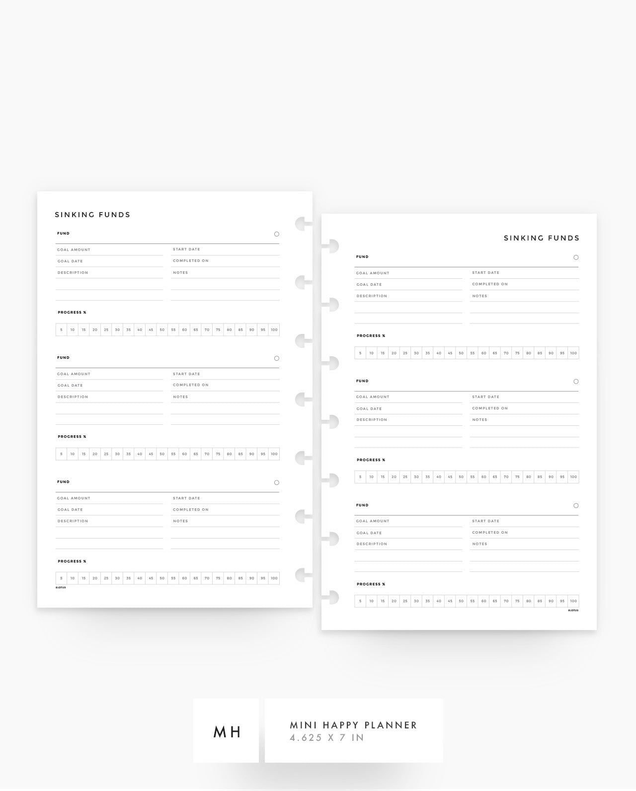 MN254 - Sinking Funds Tracker - SPECIAL ORDER