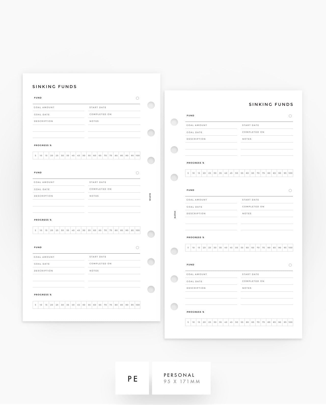 MN254 - Sinking Funds Tracker - SPECIAL ORDER