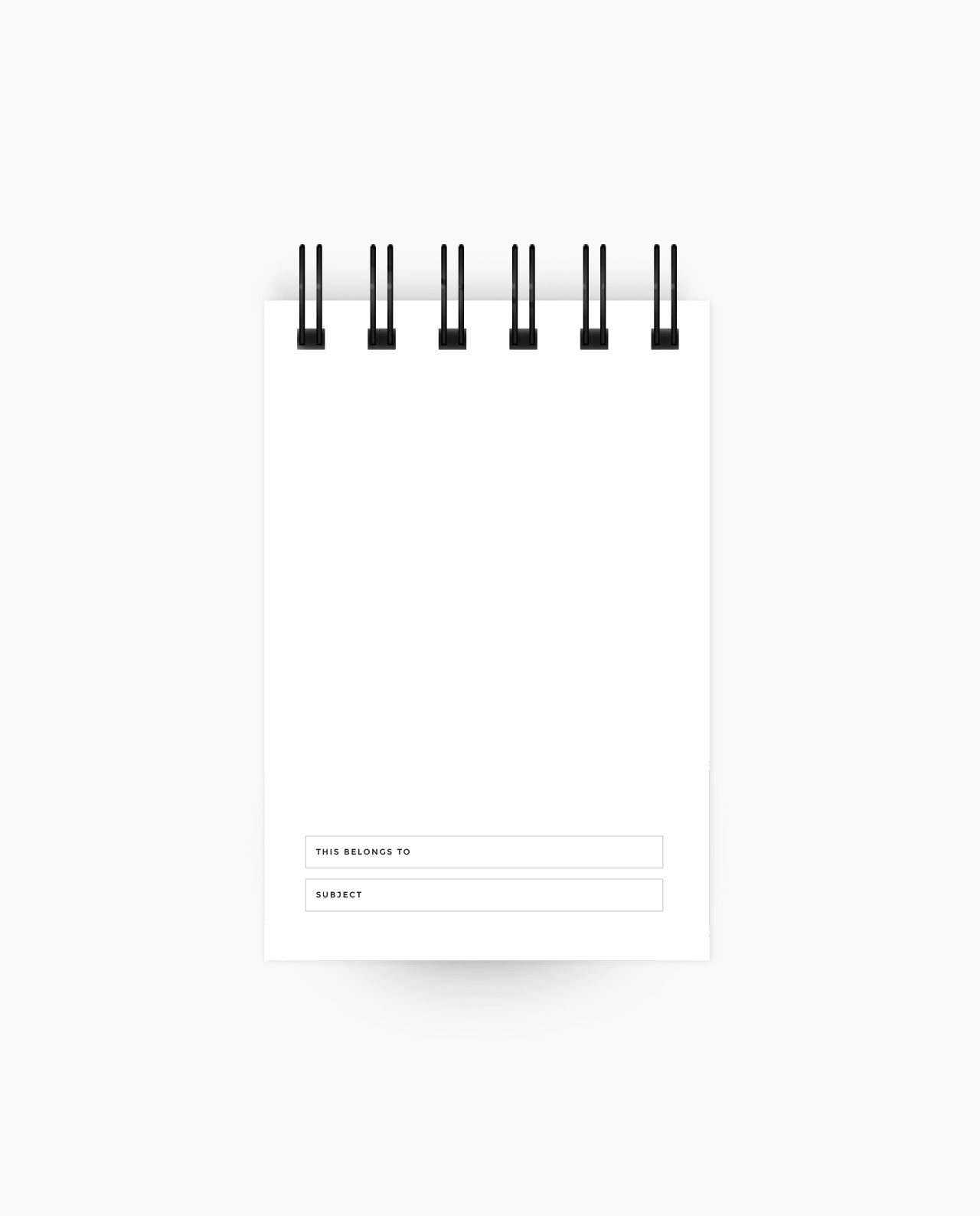 NMB001 - Lined - Mini Notebook