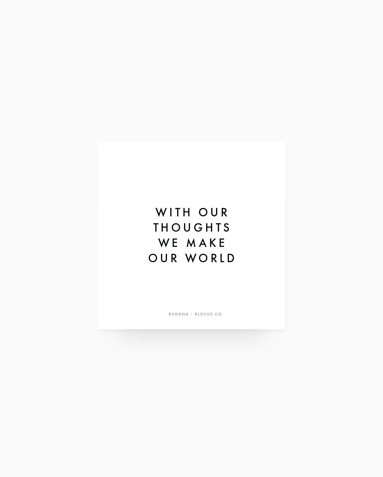 PC001 - With our thoughts - Planner Cards