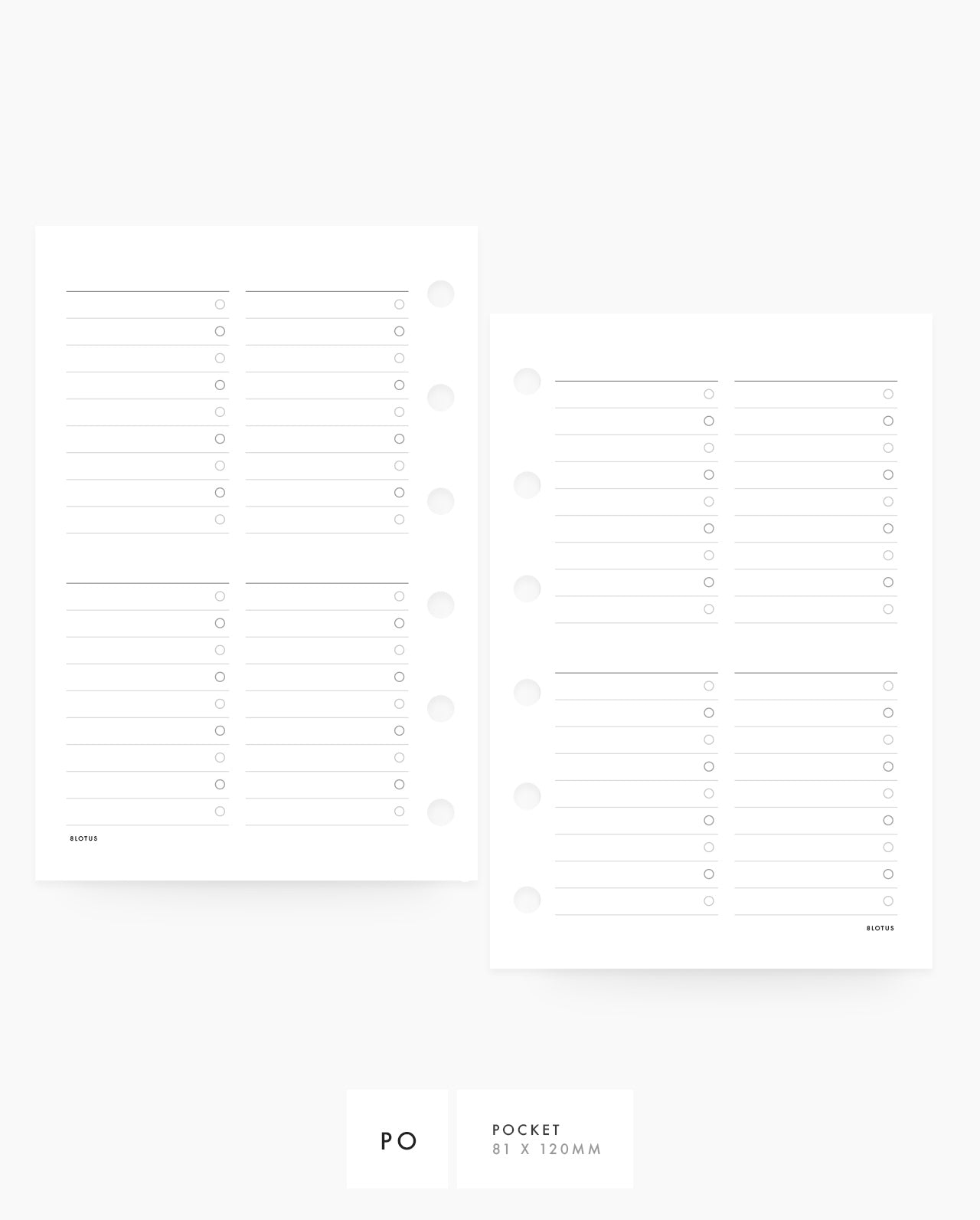 Printable Project Planner Inserts - 8Lotus