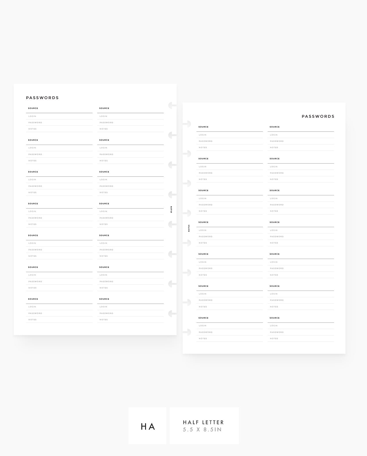 MN009 - Password Tracker - PDF