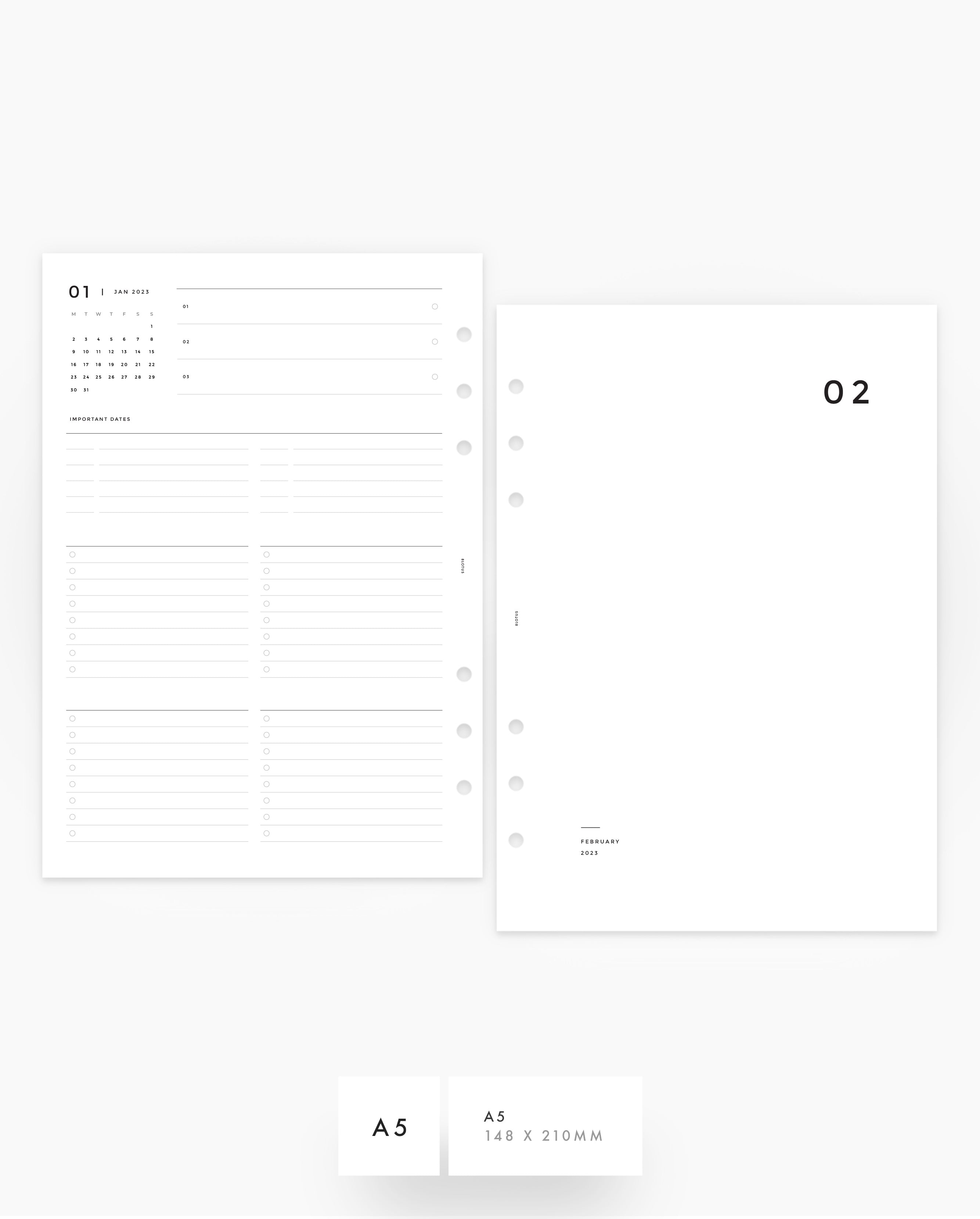 MN016 - 2023 MONTHLY PLANNER - MO4P - PDF