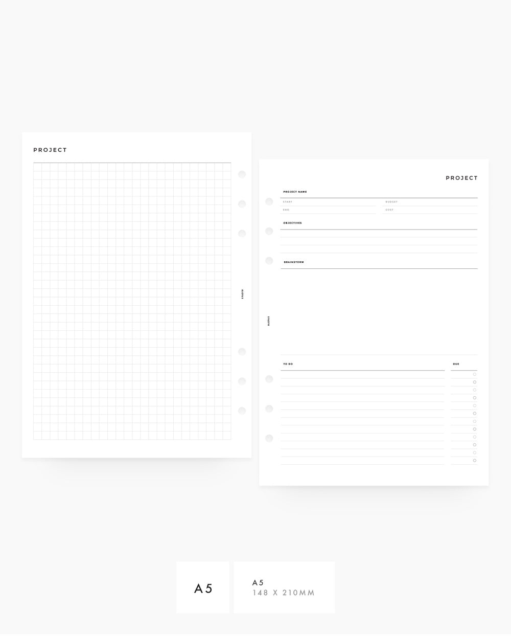 Printable Planner Inserts by 8LOTUS