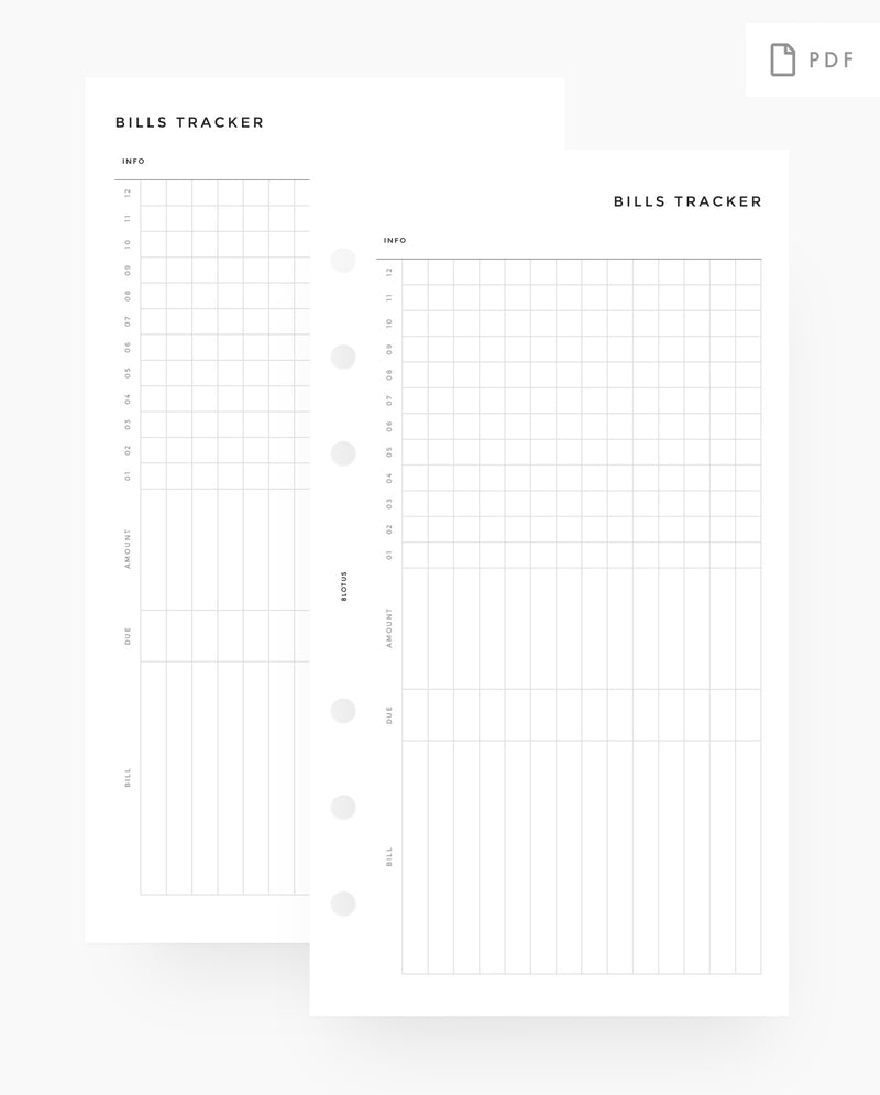 Printable Planner Inserts