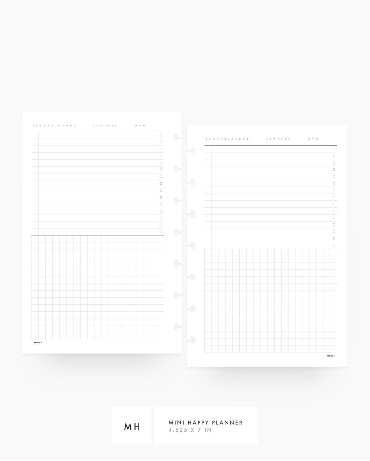 Weekly Planner A6 Planner Inserts, Weekly Schedule, A6 Refill, PRINTABLE -   Denmark