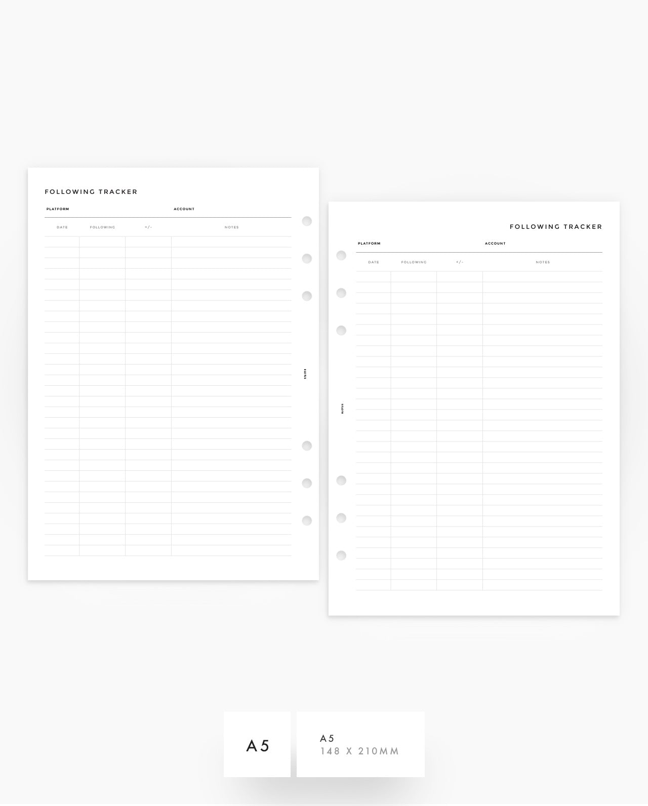 MN093 - Following Tracker