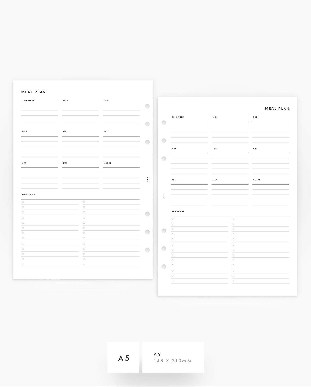 MN126 - Meal Planner - PDF