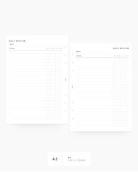Daily Routine Printable Fillable Planner - 8Lotus